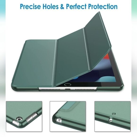 JETech Case for iPad 8/7 10.2 Inch Black D6 - Picture 2 of 10